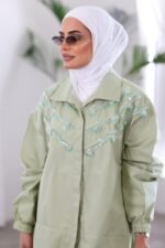 ⁦قميص فستقي صيفي⁩ - الصورة ⁦4⁩