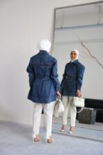 ⁦بليزر  جينز مع شك⁩ - الصورة ⁦7⁩